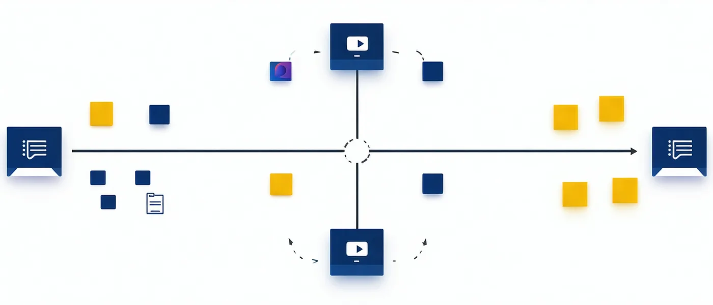 Notarail platform architecture diagram showing meeting platforms connecting to the extraction engine and then to project management integrations